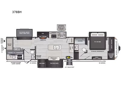 2023 Keystone RV Avalanche - Photo 9