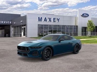 2026 Ford Mustang GT Premium Fastback in Adriatic Blue Metallic — front three-quarter view
