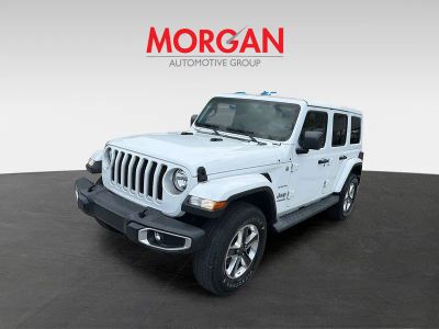2019 Jeep Wrangler Unlimited — rear three-quarter view