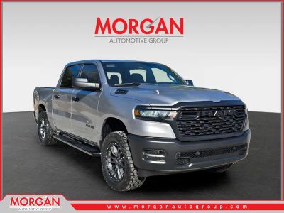 2026 Ram 1500 Tradesman in Billet Silver Metallic Clearcoat — front three-quarter view