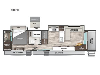 2024 Forest River RV Cedar Creek Cottage - Photo 9
