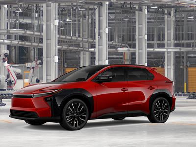 2026 Toyota bZ — rear three-quarter view