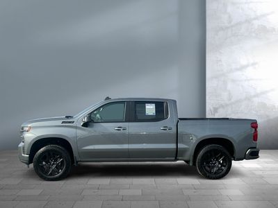 2021 Chevrolet Silverado 1500 — rear three-quarter view