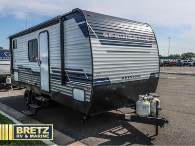 2026 Keystone RV Springdale Mini — front three-quarter view