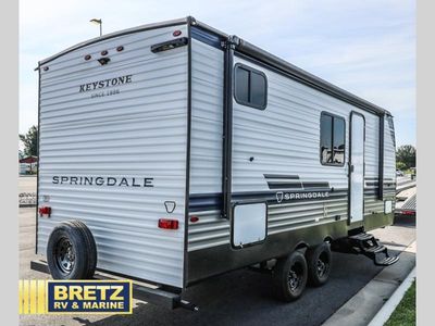 2026 Keystone RV Springdale Mini — engine compartment view