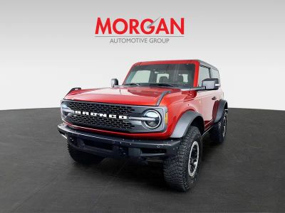 2022 Ford Bronco — rear three-quarter view