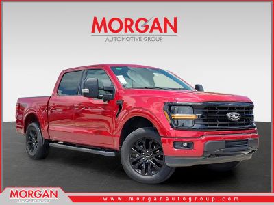 2024 Ford F-150 XLT in Red — front three-quarter view