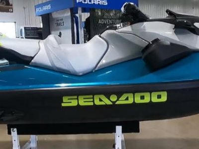 2026 Sea-Doo GTI SE 170 w/ Sound System-Teal Blue/ Manta Green - Photo 4