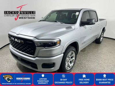 2026 RAM 1500 Big Horn in Silver Zynith Exterior Paint — front three-quarter view