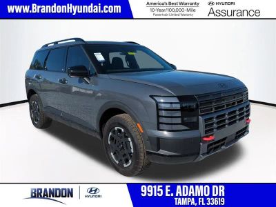 2026 Hyundai PALISADE XRT Pro in Gray — front three-quarter view