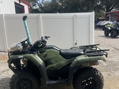 2022 Honda FourTrax Rancher 4x4 EPS — side profile view