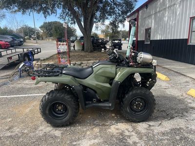 2022 Honda FourTrax Rancher 4x4 EPS — front three-quarter view