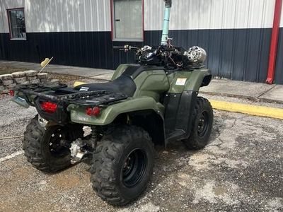 2022 Honda FourTrax Rancher 4x4 EPS — rear three-quarter view