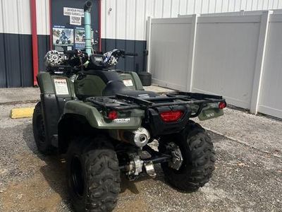 2022 Honda FourTrax Rancher 4x4 EPS — engine compartment view