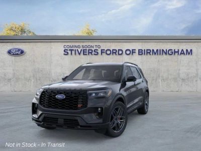 2026 Ford Explorer — rear three-quarter view