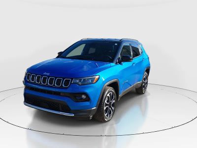 2024 Jeep Compass — rear three-quarter view