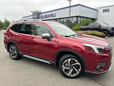 2023 Subaru Forester — rear three-quarter view