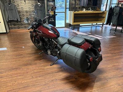 2025 Indian Motorcycle Super Scout Maroon Metallic with Graphics - Photo 4