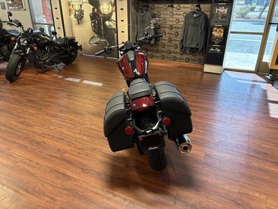 2025 Indian Motorcycle Super Scout Maroon Metallic with Graphics - Photo 6
