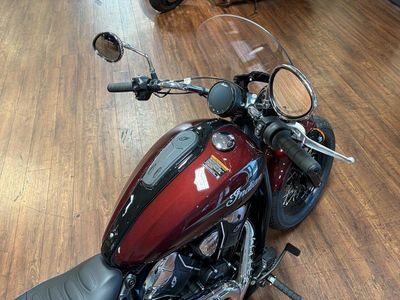 2025 Indian Motorcycle Super Scout Maroon Metallic with Graphics - Photo 11