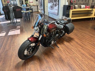 2025 Indian Motorcycle Super Scout Maroon Metallic with Graphics - Photo 2