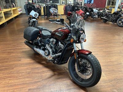 2025 Indian Motorcycle Super Scout Maroon Metallic with Graphics - Photo 1