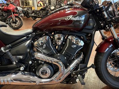 2025 Indian Motorcycle Super Scout Maroon Metallic with Graphics - Photo 10