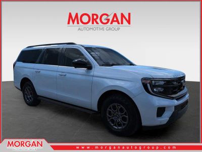 2025 Ford Expedition Max Active in Silver — front three-quarter view