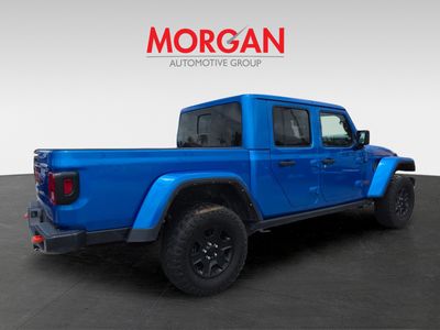 2022 Jeep Gladiator — rear three-quarter view