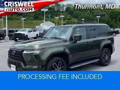 2024 Lexus GX GX 550 Premium in Nori Green Pearl — front three-quarter view