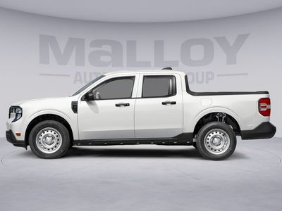 2026 Ford Maverick XL in Oxford White — front three-quarter view