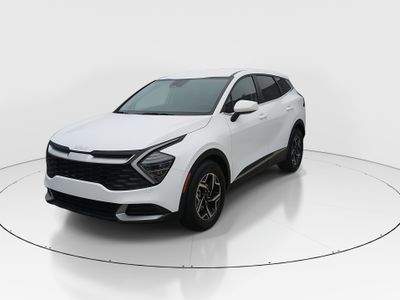 2025 Kia Sportage — rear three-quarter view