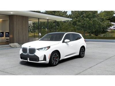 2026 BMW X3 30 xDrive 30 xDrive in Alpine White — front three-quarter view