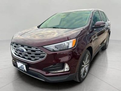 2022 Ford Edge — rear three-quarter view