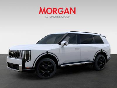 2027 Kia Telluride Hybrid — rear three-quarter view