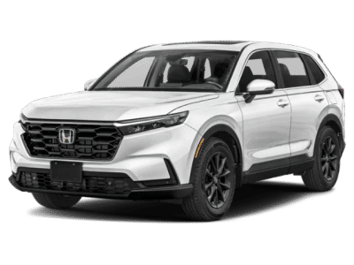 2026 Honda CR-V EX-L in Platinum White Pearl — front three-quarter view