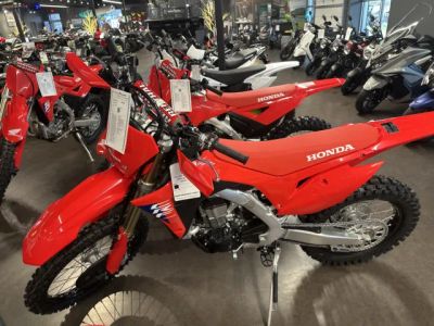 2026 Honda® CRF450X — front three-quarter view