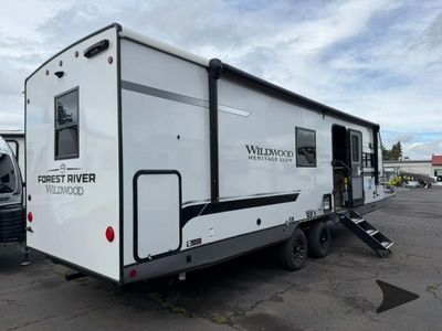 2026 Forest River RV Wildwood Heritage Glen LTZ — engine compartment view