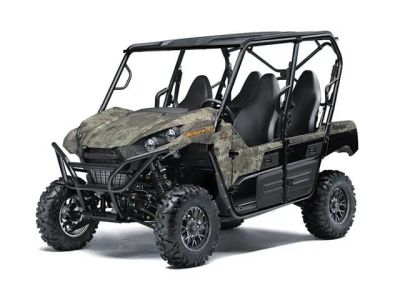 2025 Kawasaki Teryx4™ S Camo — front three-quarter view