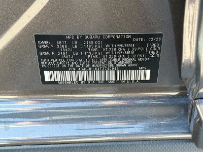 2026 Subaru Crosstrek — photo 37 view