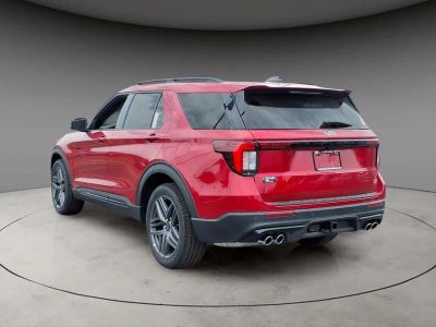 2026 Ford Explorer — rear three-quarter view