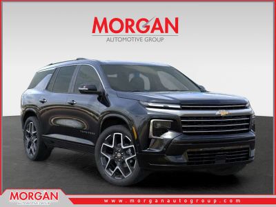 2026 Chevrolet Traverse FWD High Country in Mosaic Black Metallic — front three-quarter view