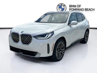 2026 BMW X3 — rear three-quarter view