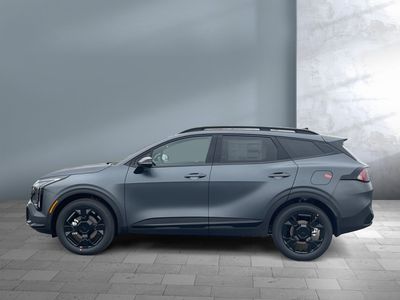 2026 Kia Sportage Hybrid — rear three-quarter view