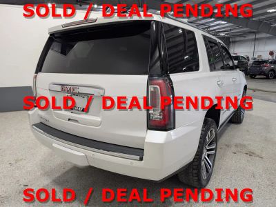 2018 GMC Yukon — rear three-quarter view