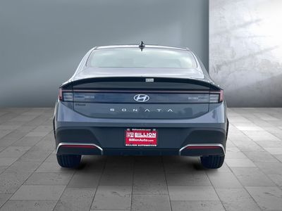 2025 Hyundai Sonata — rear three-quarter view