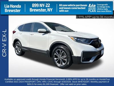 2021 Honda CR-V EX-L — side profile view