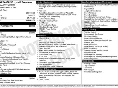 2026 Mazda CX-50 Hybrid — photo 37 view