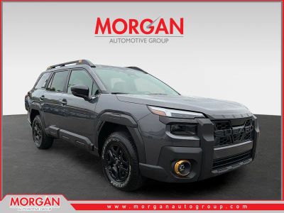 2026 Subaru Outback Wilderness in Magnetite Gray Metallic — front three-quarter view