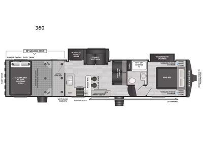 2026 Keystone RV Raptor Carbon Series - Photo 9